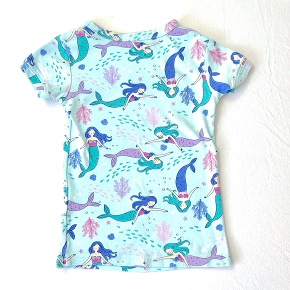 Gap Toddler Mermaid Short Pajama Set, Size 4 - Picture 3 of 6